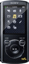 Sony NWZ-E464BLK (NWZE464BLK) 8GB E Series Walkman Video MP3 Player - Black Image 2