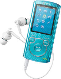 Sony NWZ-E464BLU (Blue) Image 1