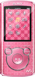 Sony NWZE464PNK 8GB E Series Walkman Video MP3 Player - Pink Image 2