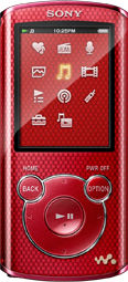 Sony NWZ-E464RED (Red) Image 2