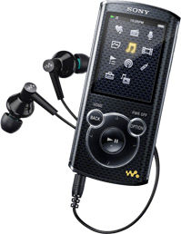 Sony NWZE465BLK (Black) Image 1