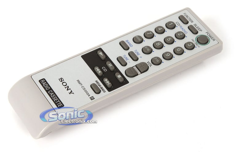 Sony CFD-S350 (CFDS350SILVER) Portable AM/FM Radio CD/Cassette BoomBox Image 5