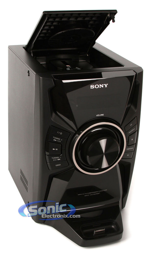 Sony MHC-EC609iP (MHCEC609iP) Mini Hi-Fi iPod/iPhone Shelf System R/B Image 3