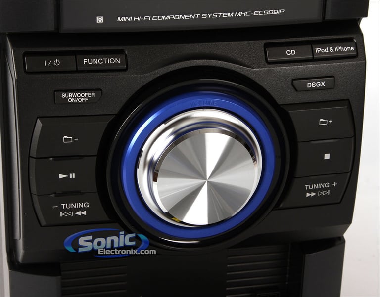 Sony MHC-EC909iP R/B Image 5