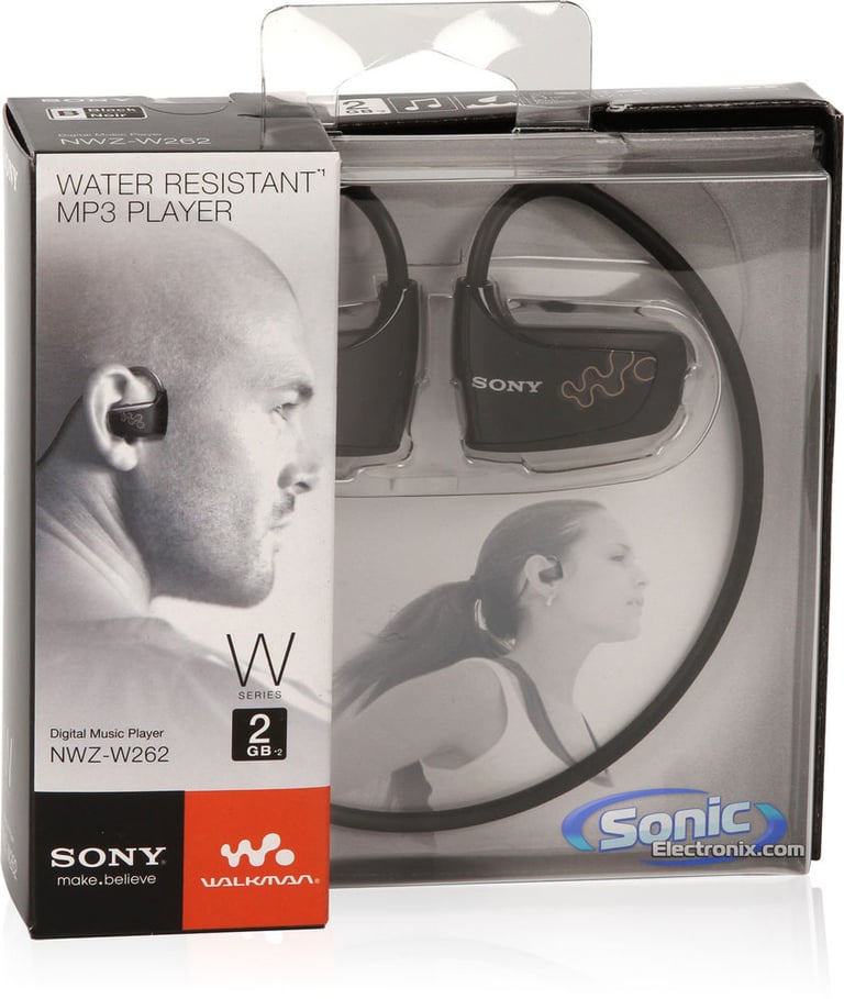 Sony NWZW262BLK (NWZ-W262BLK) Wearable Walkman MP3 Player - Black Image 6