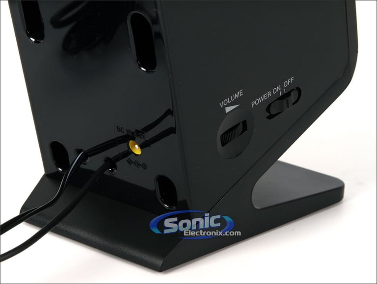Sony SRS-A3/BLK (SRSA3) Desktop Computer/PC Speakers - Black Image 4