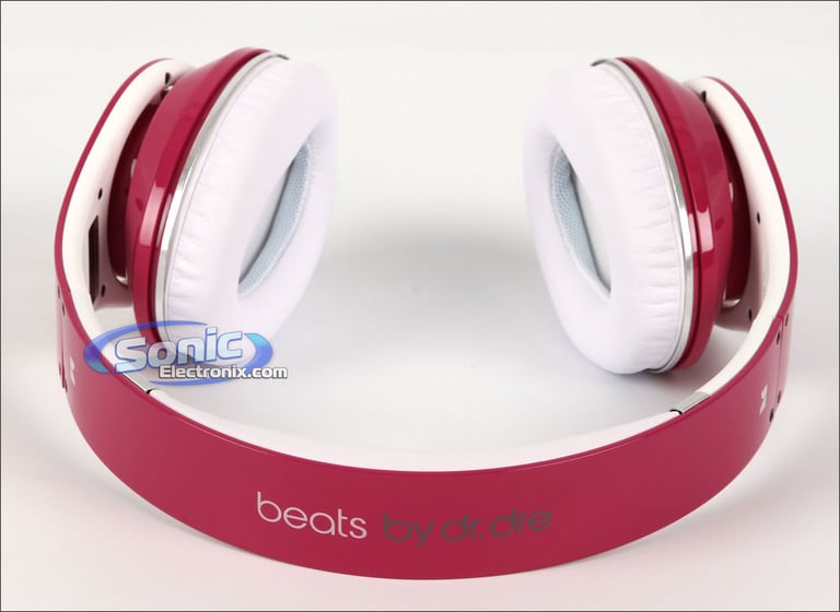 Monster Beats By Dr. Dre Studio (BT OV STUDIO PNK) Pink Over-Ear Headphone - Open Box/Complete Image 6