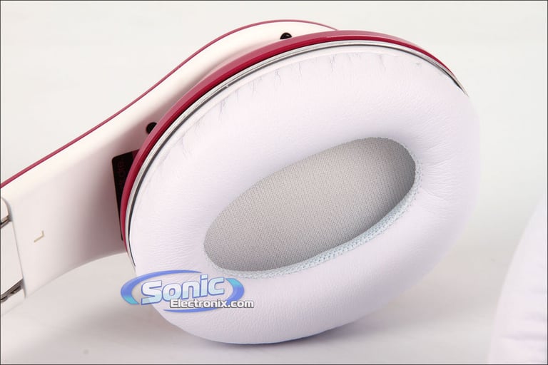 Monster Beats By Dr. Dre Studio (BT OV STUDIO PNK) Pink Over-Ear Headphone - Open Box/Complete Image 9