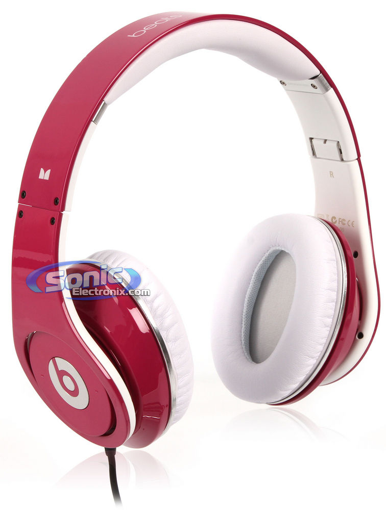 Monster Beats By Dr. Dre Studio (BT OV STUDIO PNK) Pink Over-Ear Headphone - Open Box/Complete Image 1