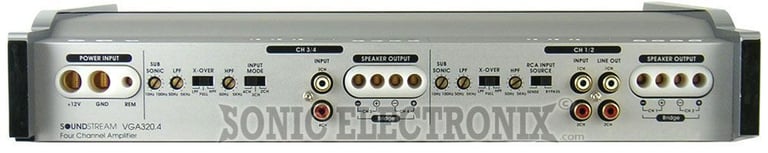 Soundstream VGA 320.4 Van Gogh Series VGA320.4 Image 2