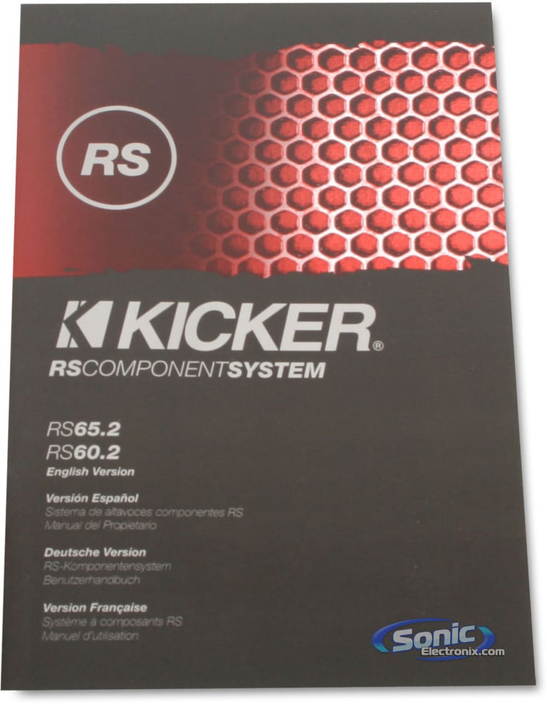 Kicker 09RS60.2 w/ NVX Sound Dampening Image 11