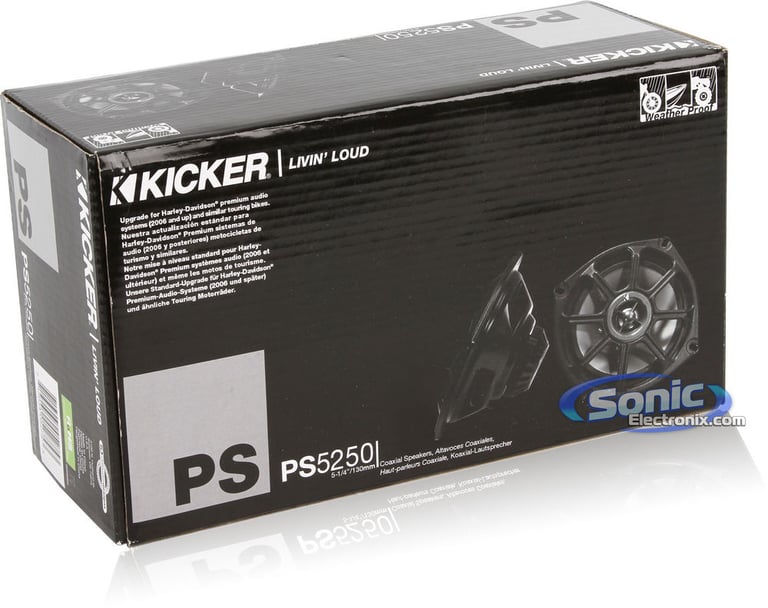 Kicker 10PS5250 Coaxial Speakers + NVX Sound Dampening Image 9