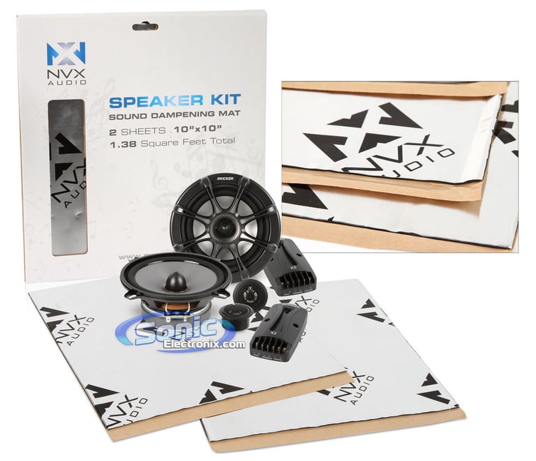 Kicker 11KS5.2 w/ NVX Sound Dampening Image 1