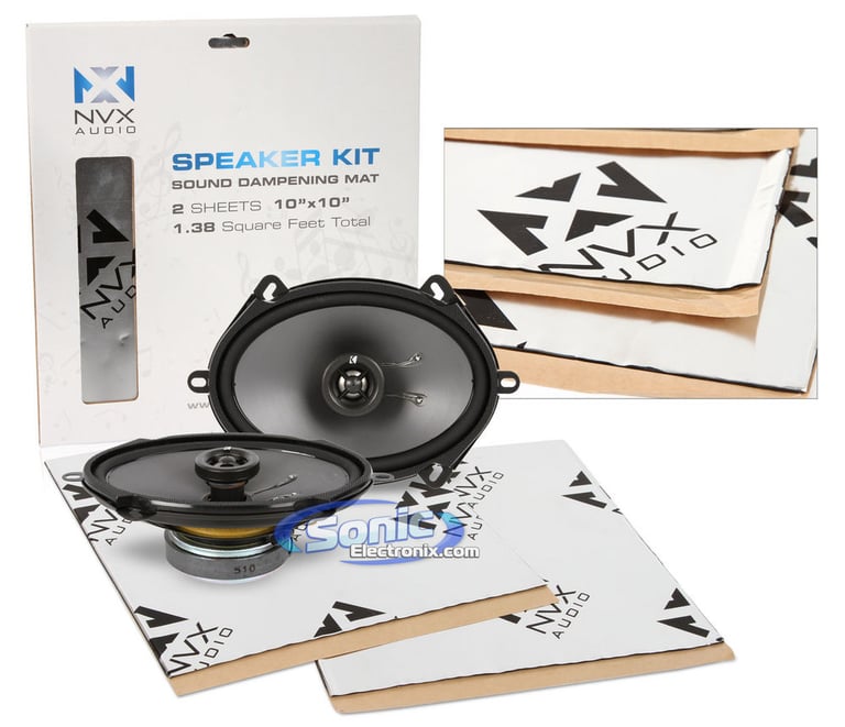 Kicker 11KS68 w/ NVX Sound Dampening Image 1