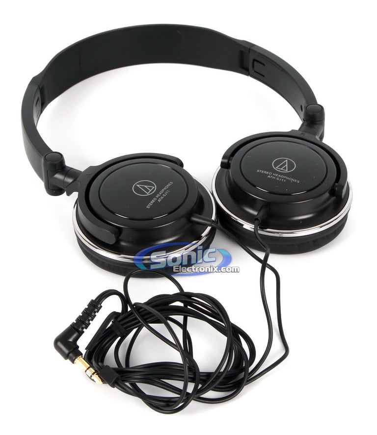 Audio Technica ATH-SJ11BK - Black Image 6