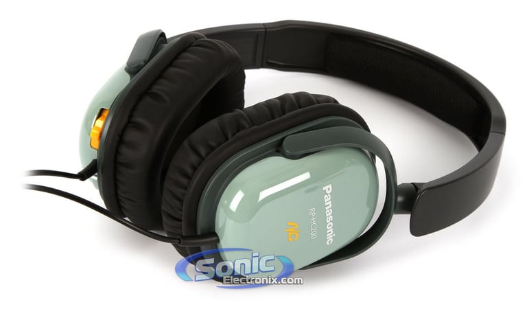 Panasonic RP-HC200-G (RPHC200G) Noise Cancelling Headphones - Green Image 4