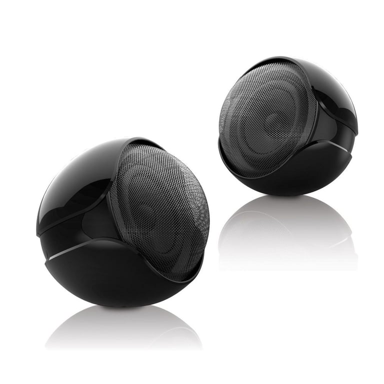 Coby CSP15 (CS-P15BLK) Mini Portable Speakers - Black Image 1