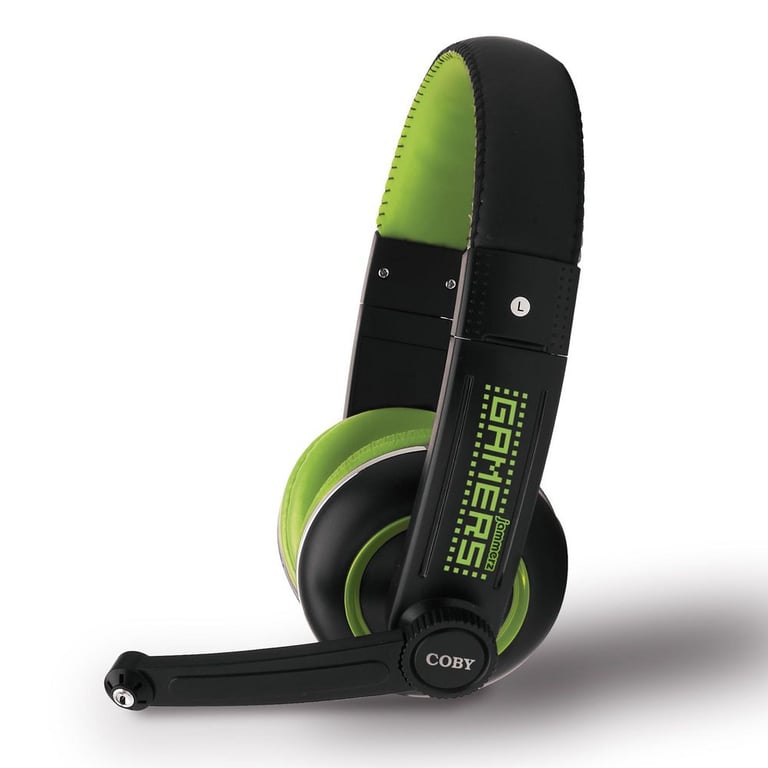 Coby CV480 Jammerz Gamers Vibration Multimedia USB Headphones Image 1