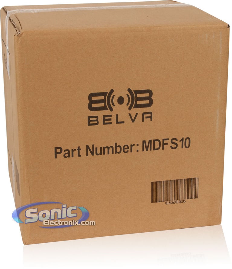NVX NSW104 + Sealed Sub Box Image 13