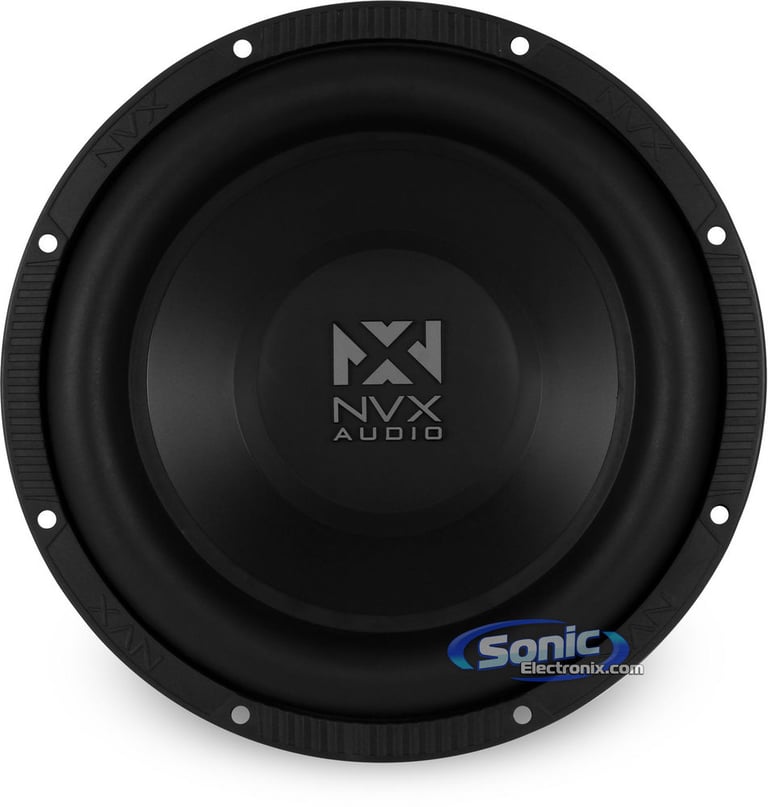 NVX NSW124 12" Car Subwoofer + 12" Sealed MDF Enclosure Image 3