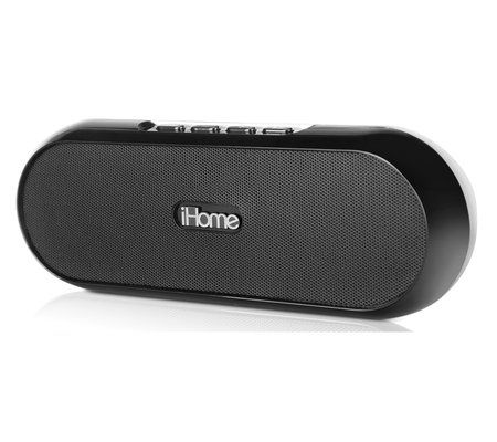 iHome iDM12BC Wireless Rechargeable Bluetooth Speakerphone Speaker (Black) Image 2