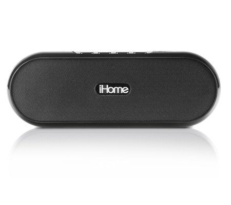 iHome iDM12BC Wireless Rechargeable Bluetooth Speakerphone Speaker (Black) Image 3
