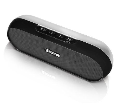 iHome iDM12BC Wireless Rechargeable Bluetooth Speakerphone Speaker (Black) Image 1