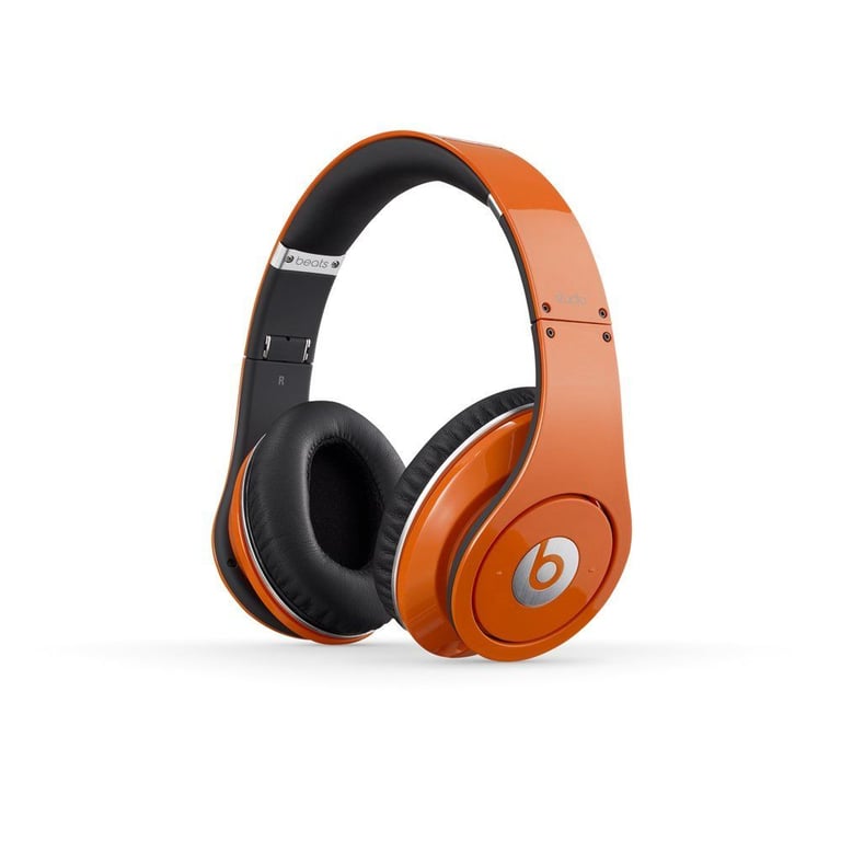 Beats By Dr. Dre STUDIO  (Orange) Image 2