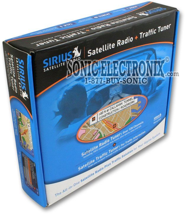 SIRIUS SIR-ALP10T (Satellite Radio Tuner + SIRIUS Traffic Tuner) Image 6