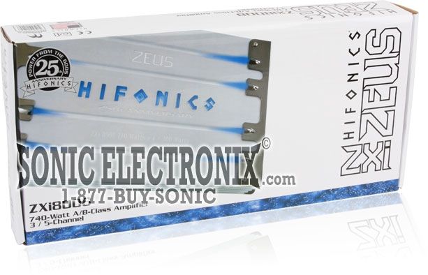 Hifonics ZXi 8008 R/B Image 4