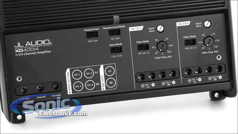 JL Audio XD400/4 Open Box  Image 13