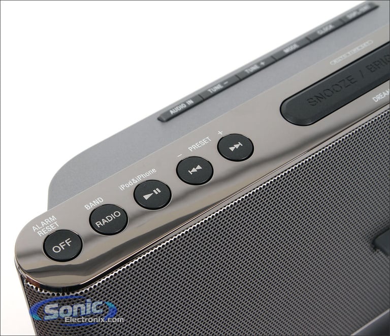Sony ICF-CS15iPSIL (ICFCS15iPSIL) iPod/iPhone Speaker Dock - Silver Image 5