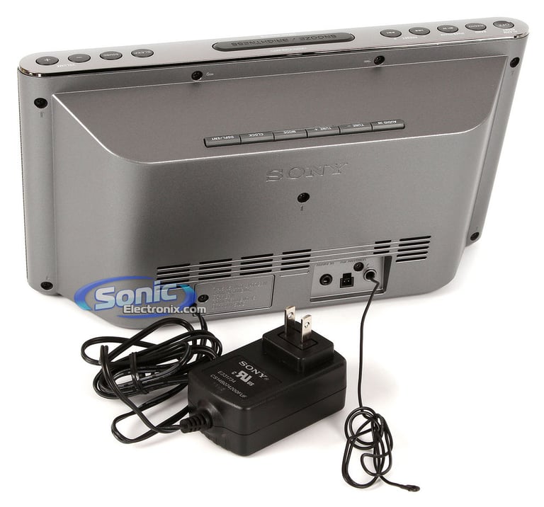 Sony ICF-CS15iPSIL (ICFCS15iPSIL) iPod/iPhone Speaker Dock - Silver Image 8