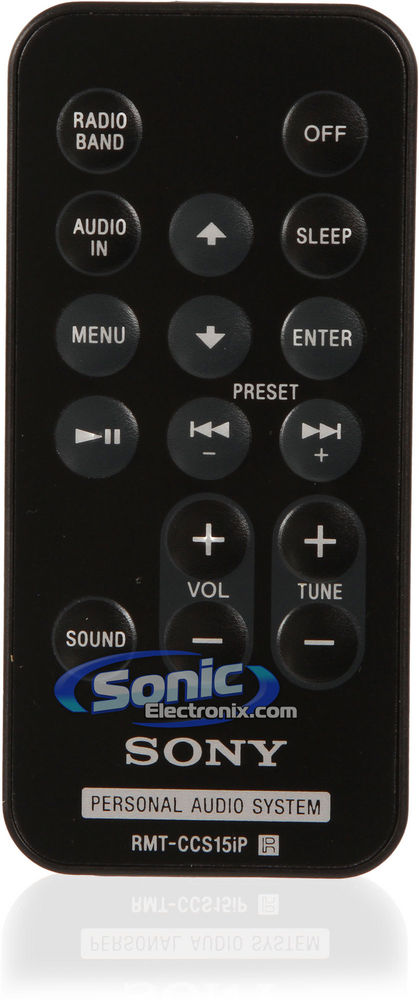 Sony ICF-CS15iPSIL (ICFCS15iPSIL) iPod/iPhone Speaker Dock - Silver Image 10