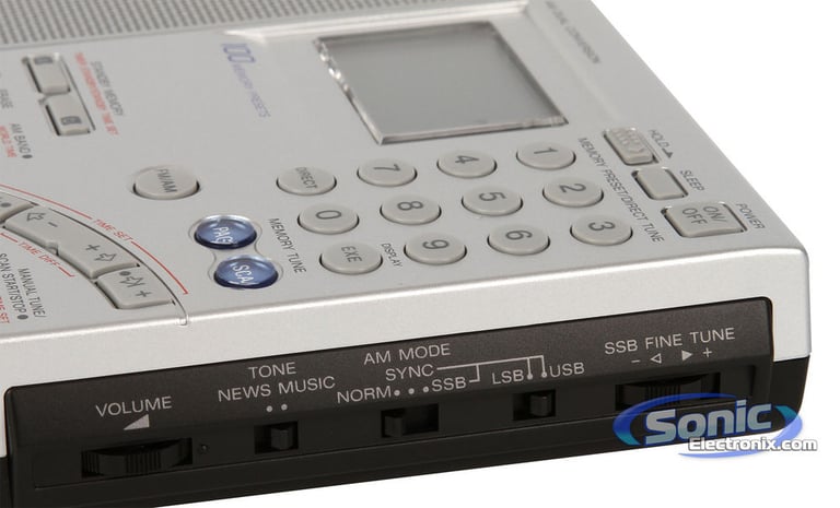 Sony ICF-SW7600GR (ICFSW7600GR) World Band AM/FM Radio Receiver Image 6