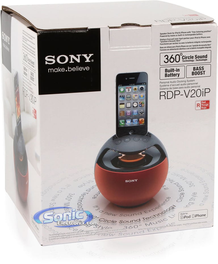 Sony RDP-V20iPRED - Red Image 9