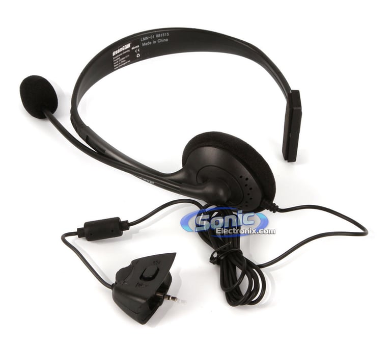 DreamGear Xbox 360 (dg360-1711) Broadcaster Headset - Black Image 2