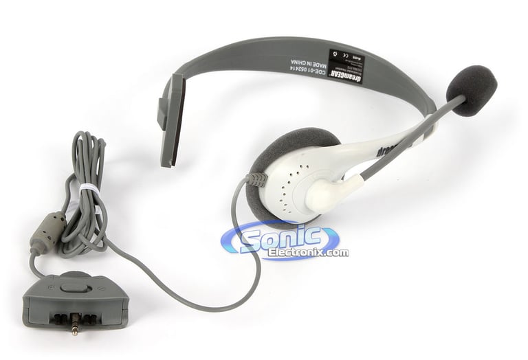DreamGear Xbox 360 Broadcaster Headset - White Image 2
