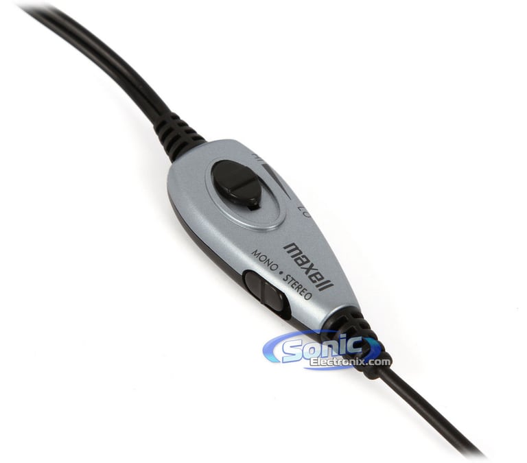 Maxell HP-550 (190562) Foldable Full-Size Digital Headphones with In-Line Volume Control Image 8