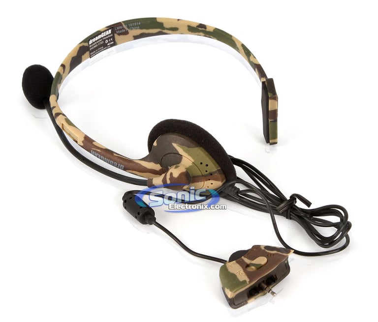 DreamGear Xbox 360 Broadcaster Headset (Camo) Image 2