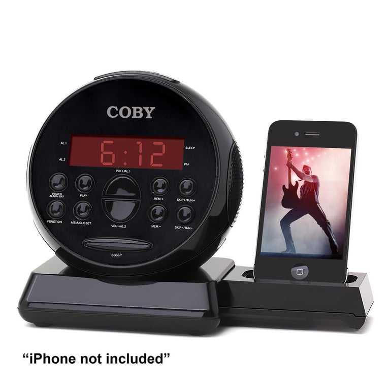 Coby CSMP121BLK (Black) Image 1