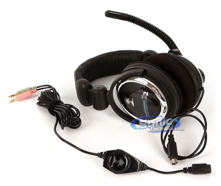 Turtle Beach Ear Force Z2 PC Gaming Headphones Wired Headset (Black) Image 2