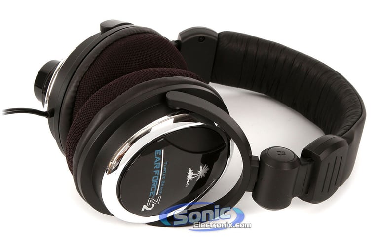 Turtle Beach Ear Force Z2 PC Gaming Headphones Wired Headset (Black) Image 4