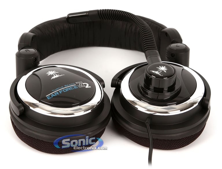 Turtle Beach Ear Force Z2 PC Gaming Headphones Wired Headset (Black) Image 5