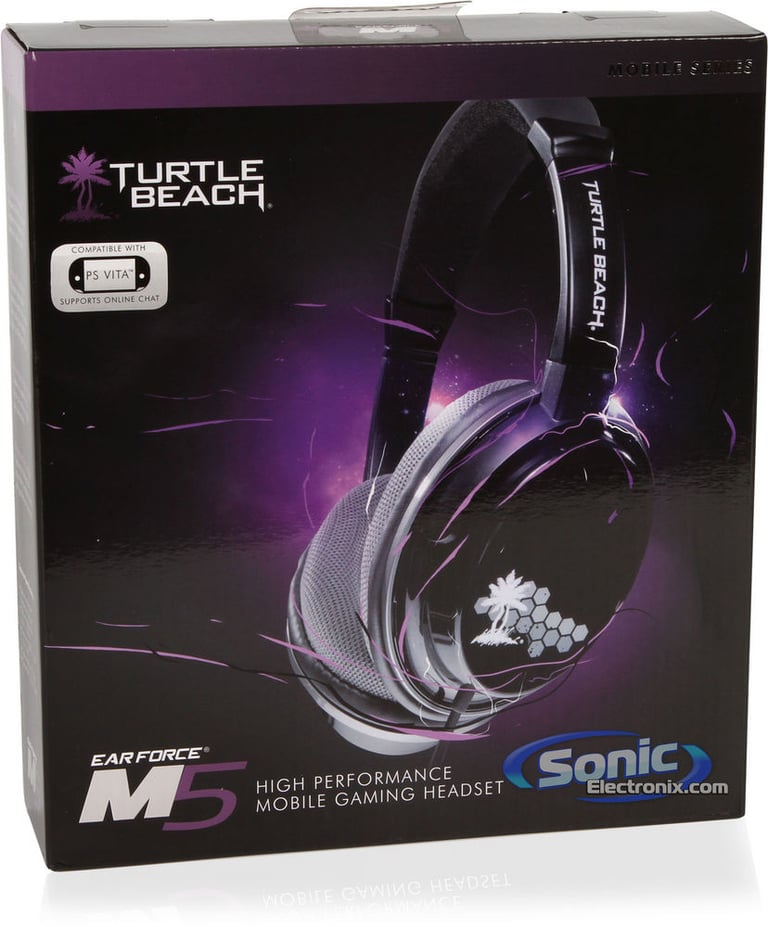 Turtle Beach Ear Force M5 Mobile Gaming Headphones Headset Image 9