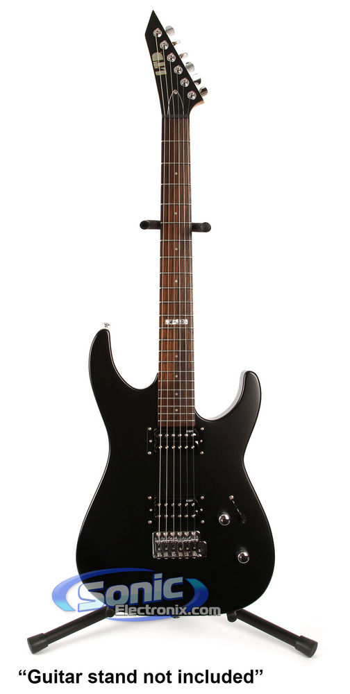 ESP M-50 (BLKS) Electric Guitar Package with FREE Cables Image 2
