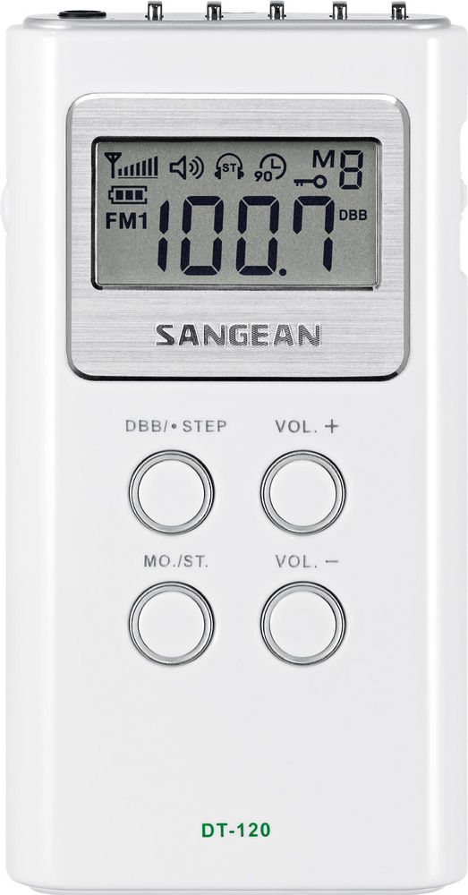 Sangean DT-120 (White) Image 2