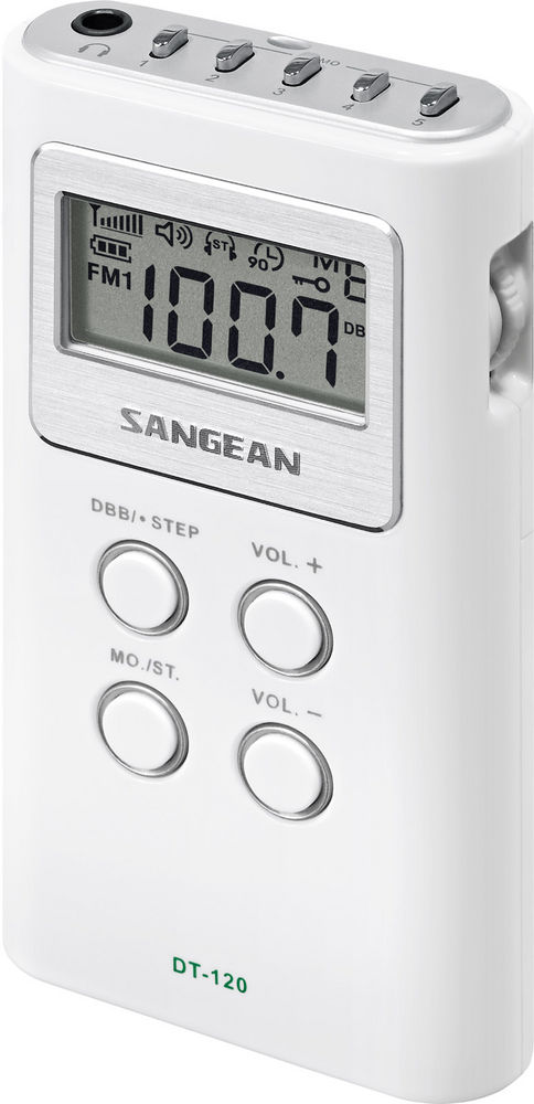 Sangean DT-120 (White) Image 1