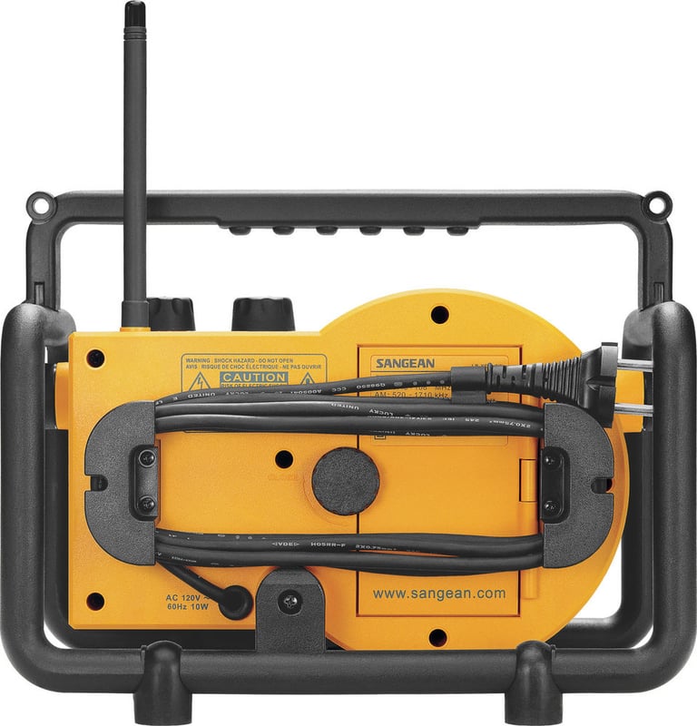 Sangean LB-100 (LB100) "Lunchbox" Rugged AM/FM Utility Radio Image 3