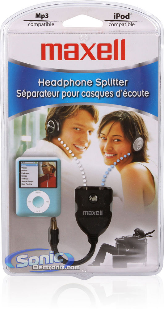 Maxell P6 (191206) Universal Headphone Splitter Image 3